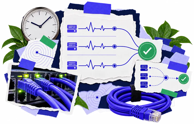 Reliable web hosting with steady uptime monitoring and healthy server status